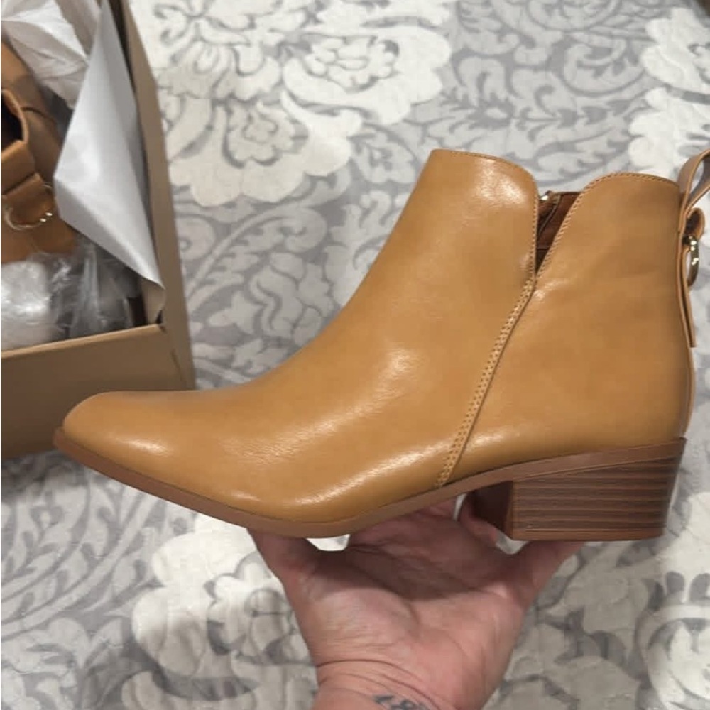 Tan Ankle Boots